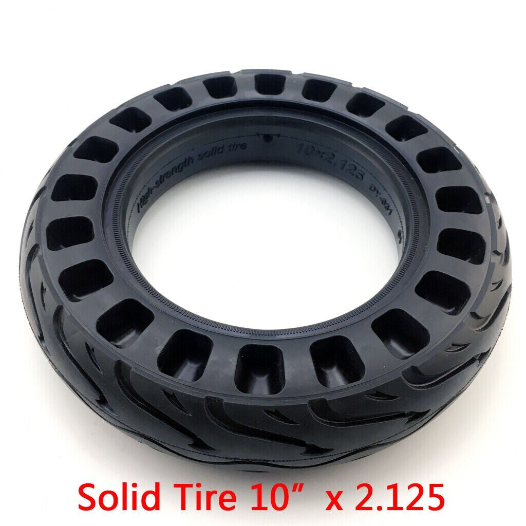 10x2.125 Solid Tyre Honeycomb Rubber Explosion-Proof Electric Scooter Parts