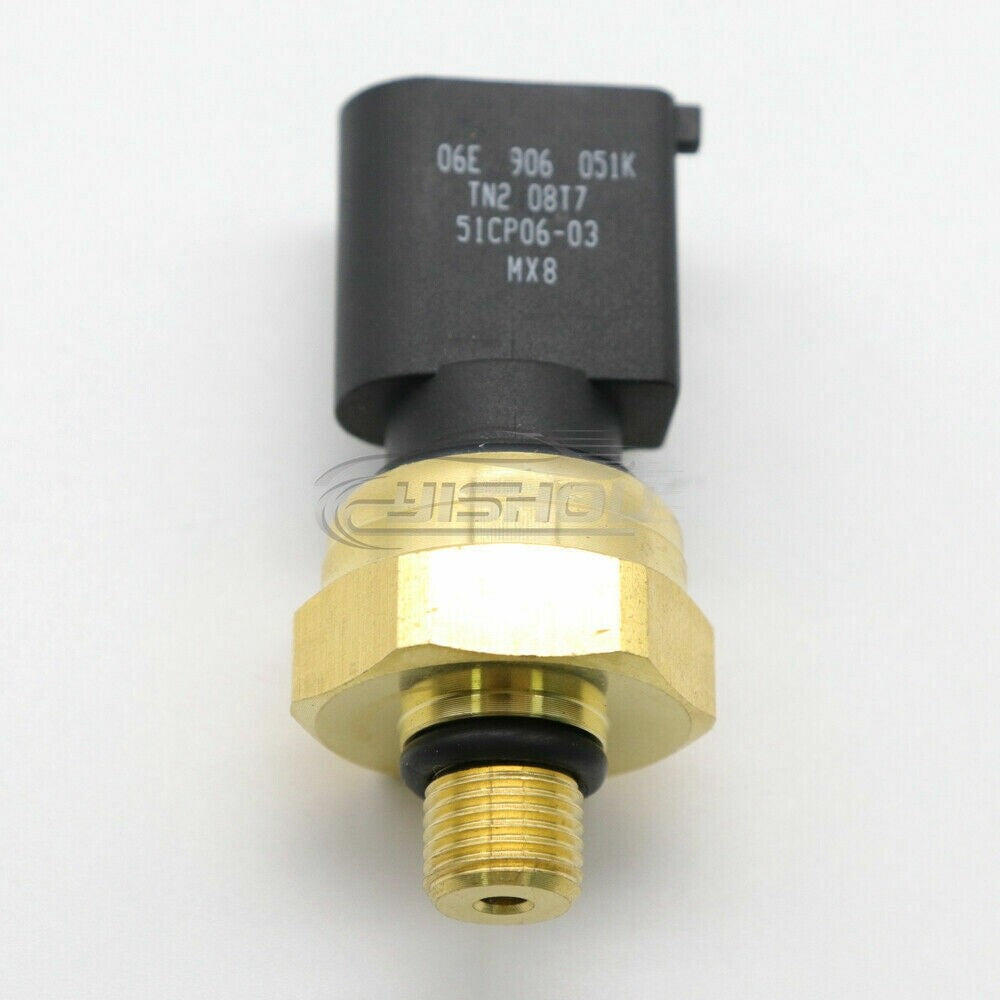 New for VW for Audi A4 A6 Quattro for Volkswagen for Jetta Fuel Pressure Sensor 06E906051K