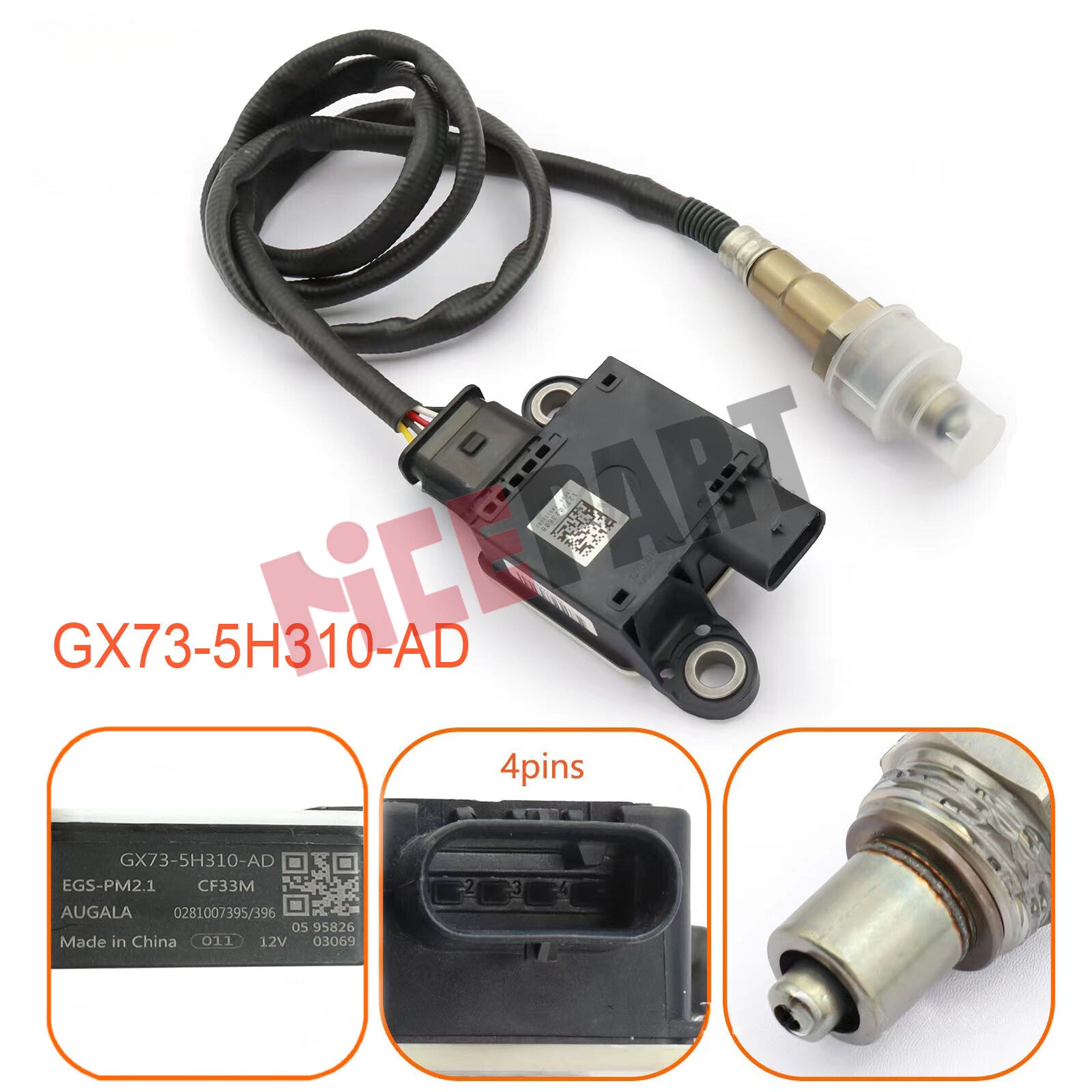 DPF PARTICULATE MATTER SENSOR compatible for RANGE ROVER EVOQUE DISCOVERY SPORT 2.0