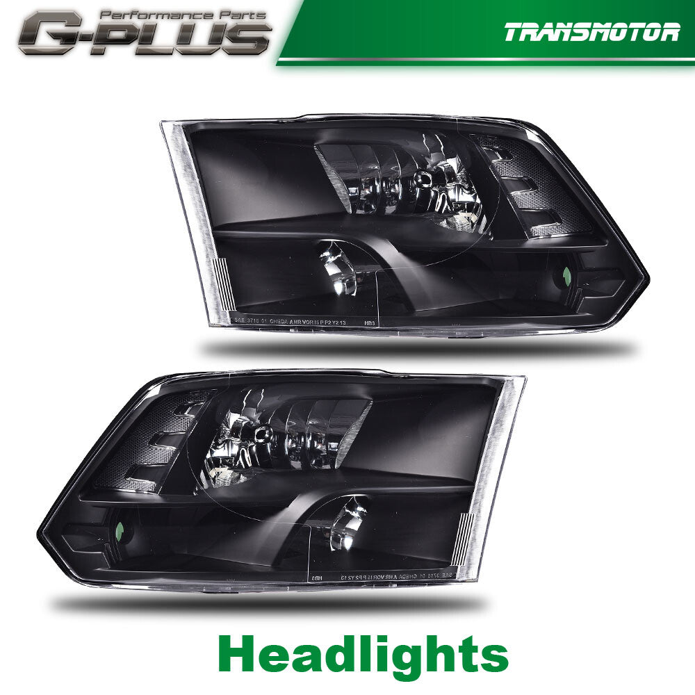 2009 - 2012 for Ram 1500 2500 3500 Black Jade Dragon One Pack