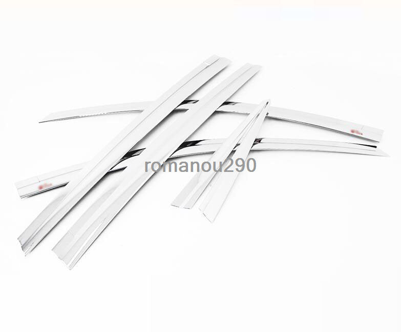 for Cadillac SRX 2010-16 Chrome Window Wind Visors Sun Rain Guard Vent Deflector