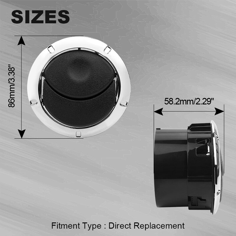 4X Car Air Outlet Heater Grille Steering Cover Fit for Nissan NV400 2010-On NEW
