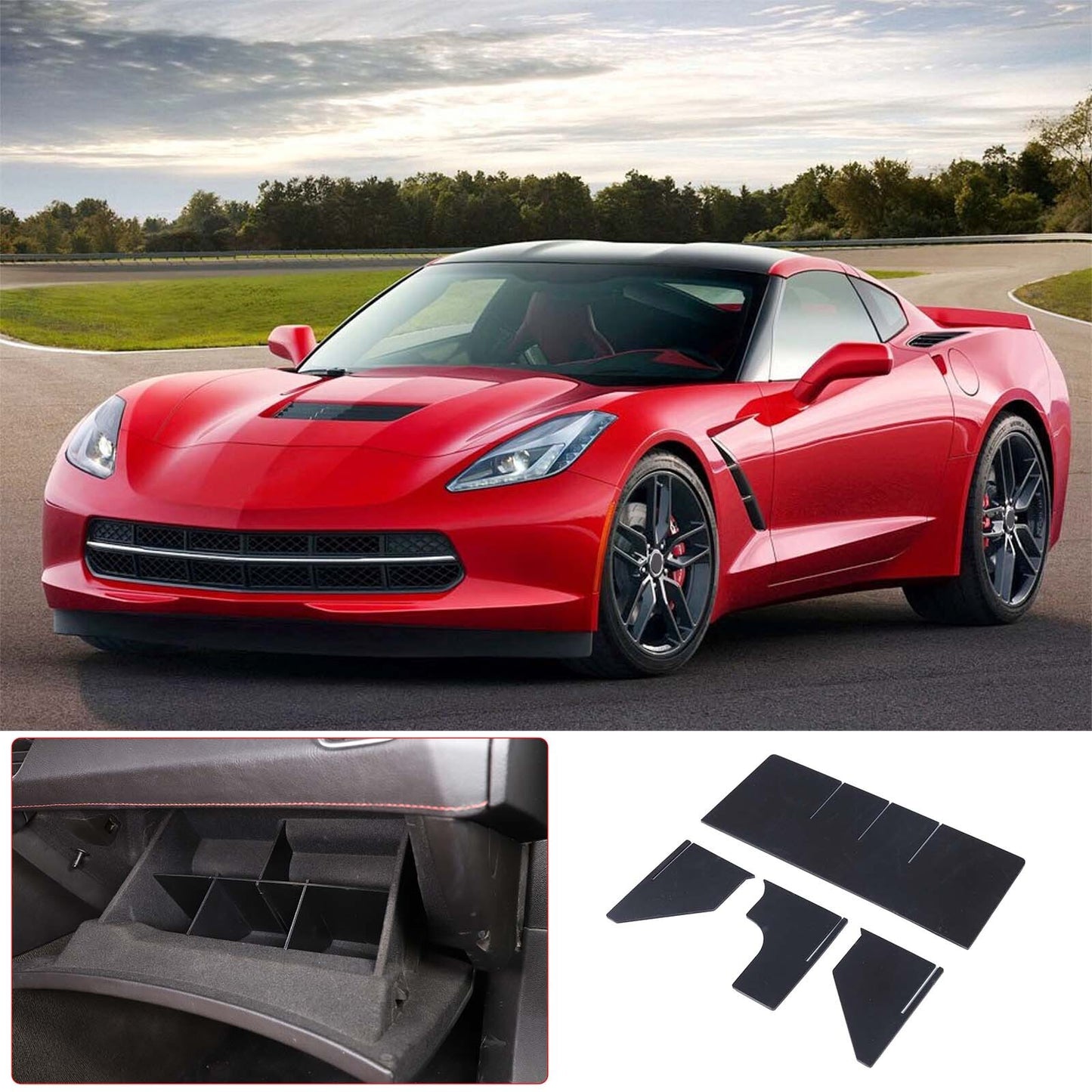 ABS matte black interior 4-door panel trim for Toyota Tenderra 2022-2023