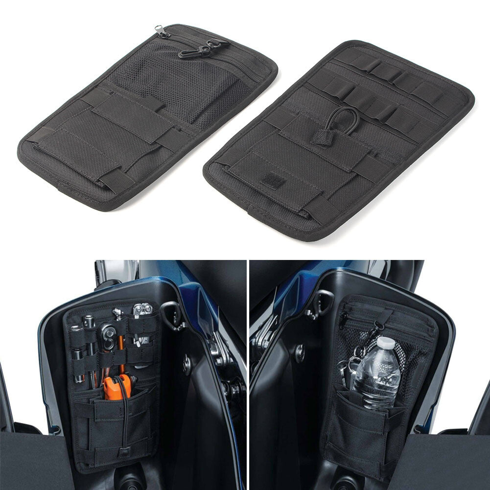 Saddlebag Organizer HardBags Storage for Harley Touring Street Road Glide Bagger