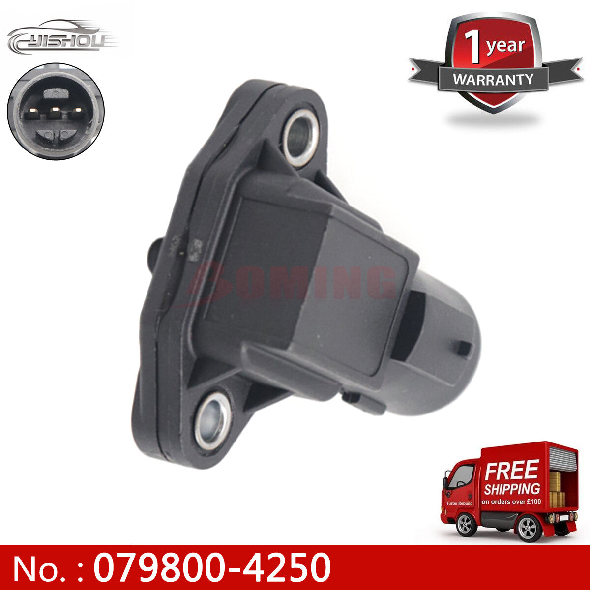 079800-4250 Manifold bar pressure sensor suitable for Honda Accord, for Acura CL, Integra (New)
