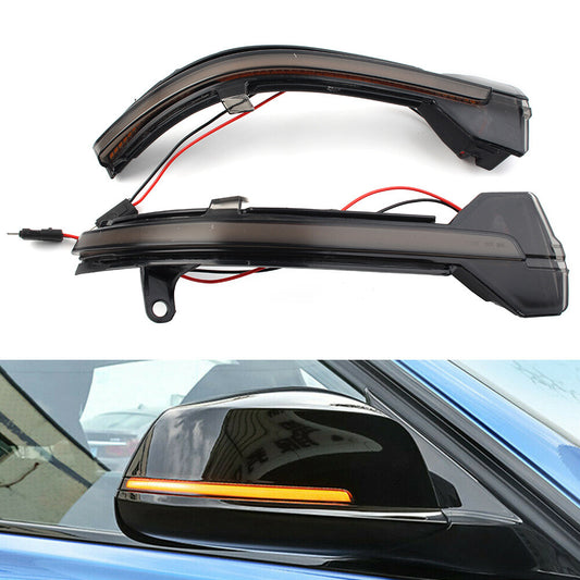 for BMW 5 6 7 Series F10 F11 Pair Side Mirror Sequential Blink Turn Signal Light
