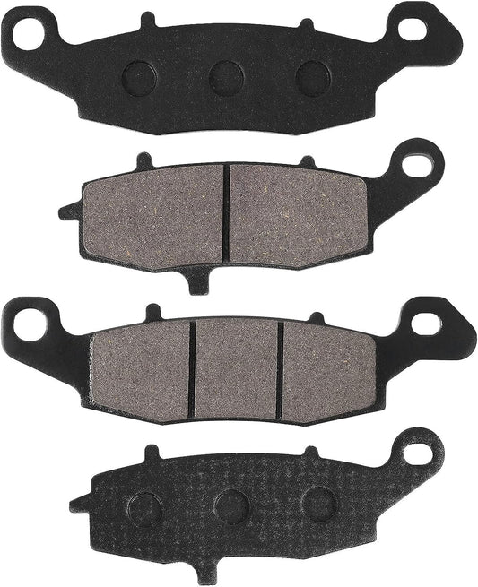 Front and Rear Brake Pads for Kawasaki VN900 Vulcan Classic/Classic LT 2006-2014