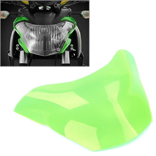 Fit for KAWASAKI Z650 2017-2018 Front Headlight Guard Shield Screen Lens Cover Green