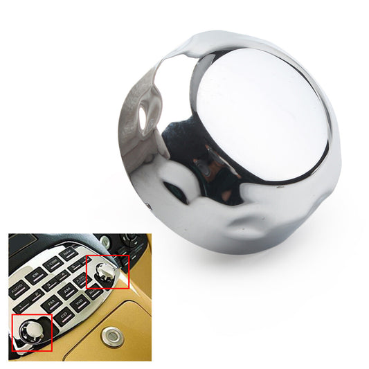 Chrome Fairing Audio Switch Cover for Honda Goldwing GL1800 2001-2011 2002 2003