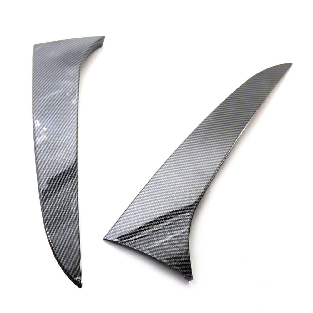 Rear Window Side Spoiler Canard Splitter for BMW X1 E84 2009-2015 Carbon Fiber