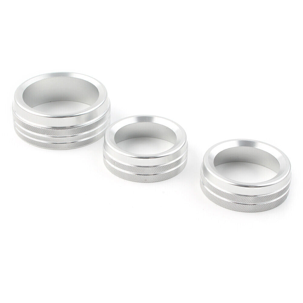 Air Conditioner Switch CD Button Knob Sliver for Dodge for Challenger 2015-2020 Car