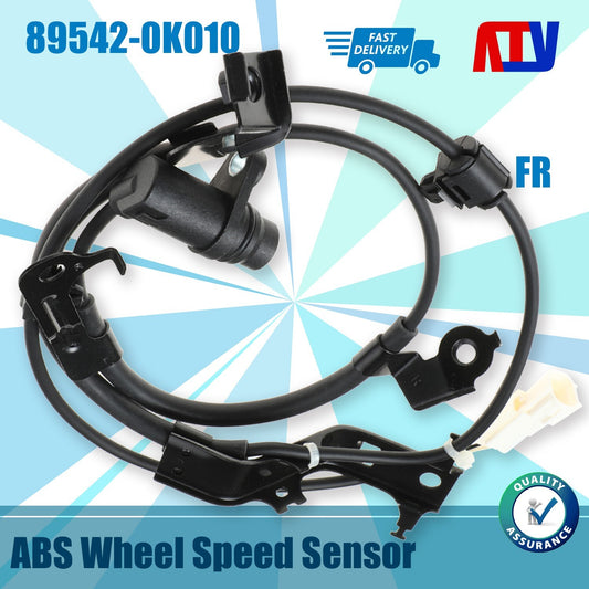 For 2005-2014 for Toyota Hilux 1PCS Front Right ABS Wheel Speed Sensor 89542-0K010