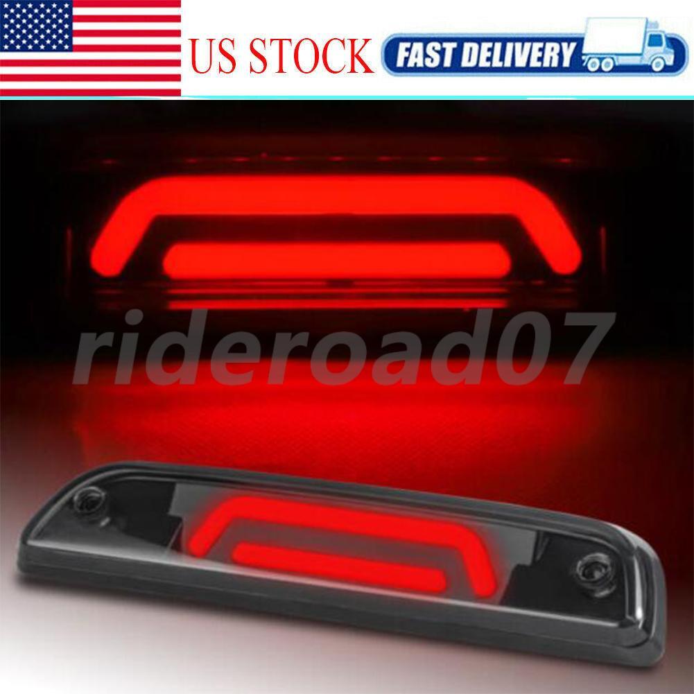Third 3rd LED Rear Brake Stop Tail Light Lamp Smoke Fits 1995-2017 for Toyota Tacoma