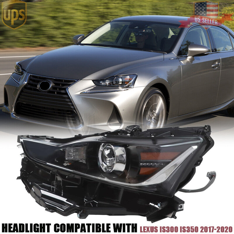 for Lexus Is300 Is350 2017-2020 Left Driver LED Headlight Assembly 81185-53810