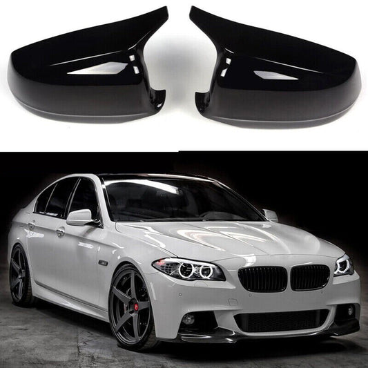 for BMW 5 Series F10 F11 M5 2010-2013 Mirror Caps Mirror Housing Gloss Black NEW
