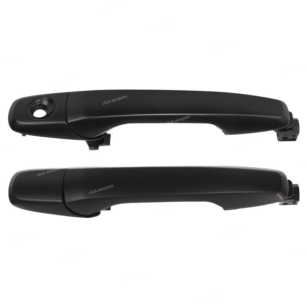 2x Front LHRH Exterior Door Handle Black for 2011-14 Explorer Edge
