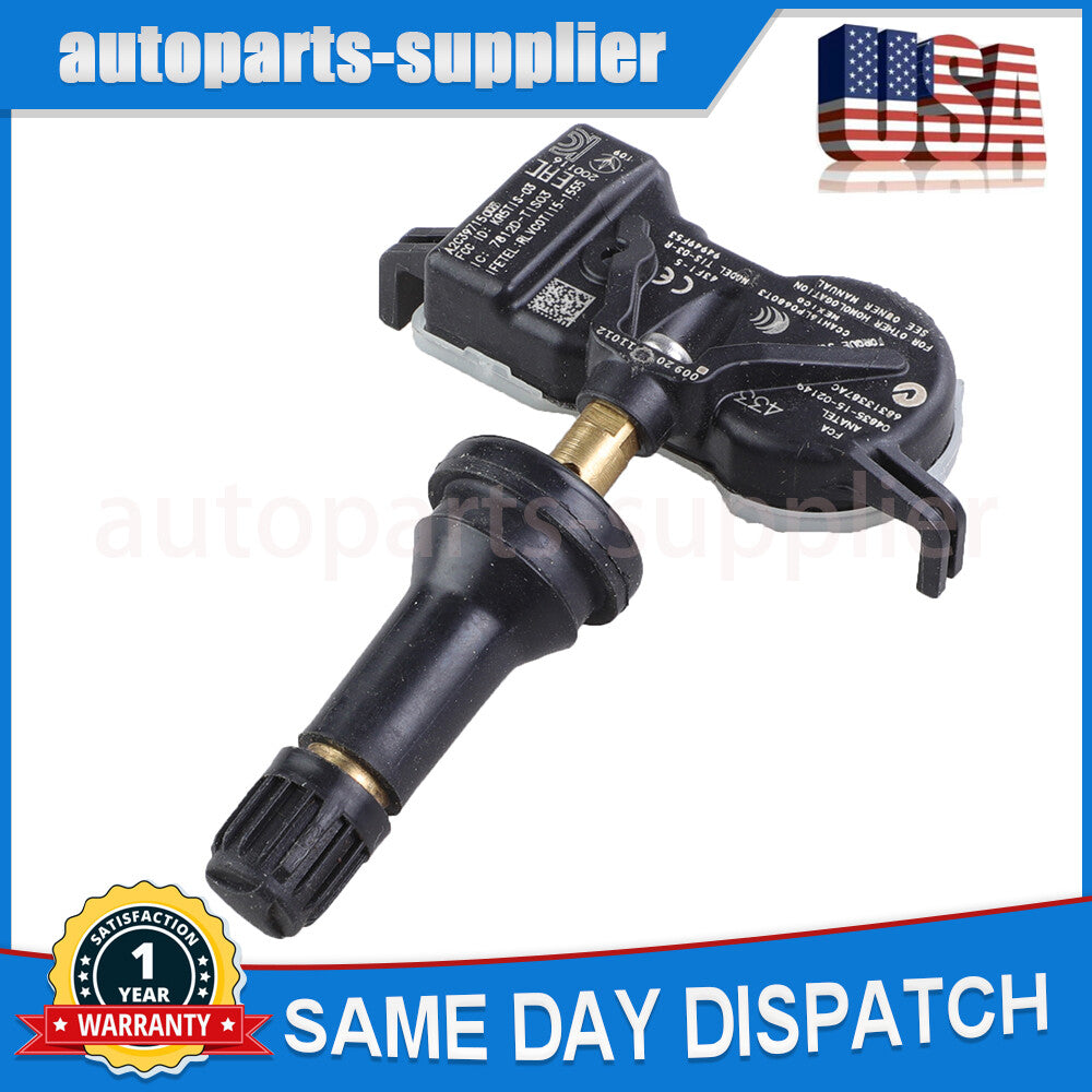 4 Tire Pressure Sensors (TPMS) for Chrysler , for Jeep , Grand Cherokee, for Dodge 68313387AC