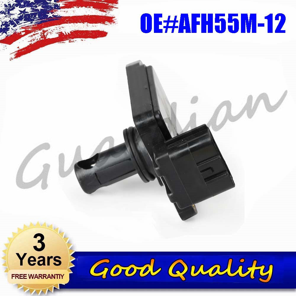 New replacement part for AFH55M-12 mass air flow meter sensor for Frontier Xterra 2.4L microphone.
