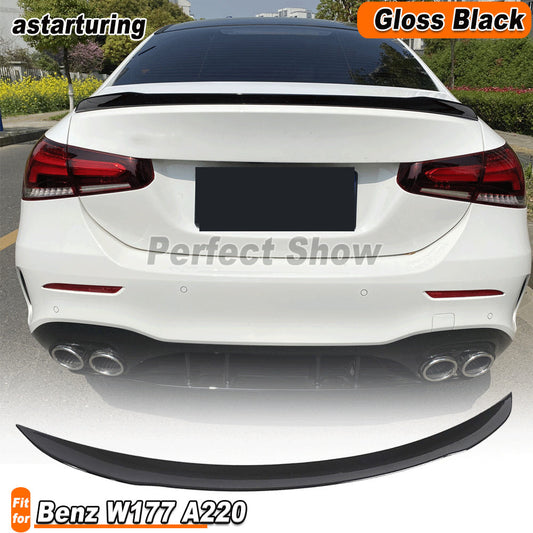 for Mercedes-Benz A Class W177 A220 V177 A35 2019-2022 Rear Trunk Spoiler Wing