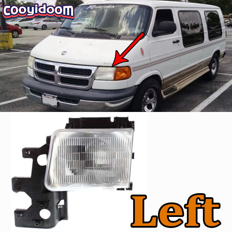 Suitable for Dodge full-size range 94-97 headlight left component halogen lamp