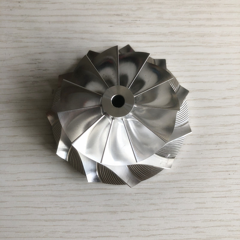 GT3582 11+0 Blade 61.33/82.00 mm 451644-0005 Cutting Machine: 0.0 Billet Compressor Wheel