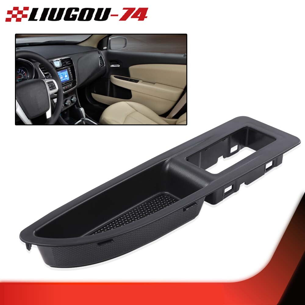 Front passenger door window switch frame fits 2011-14 for Dodge Avenger for Chrysler