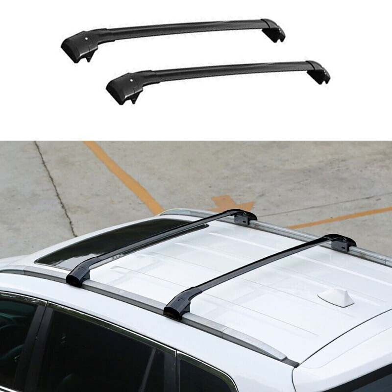 2Pcs Roof Rail Rack Cross Bar Crossbar Aluminum 2015-2021 Fit for Honda HRV HR-V