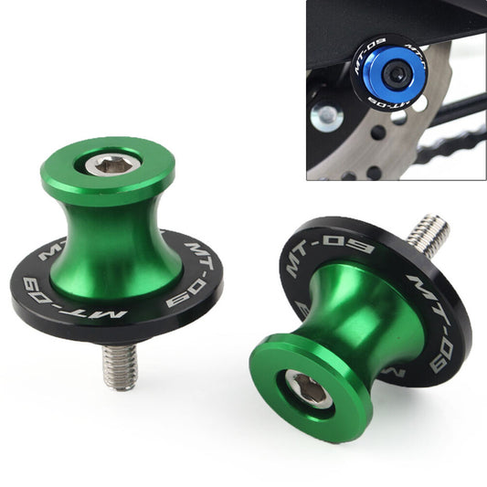 6MM CNC Schwingenspulen Slider f¨¹r for YAMAHA MT-09 FZ09 2013-2022 Motorrad Gr¨¹n