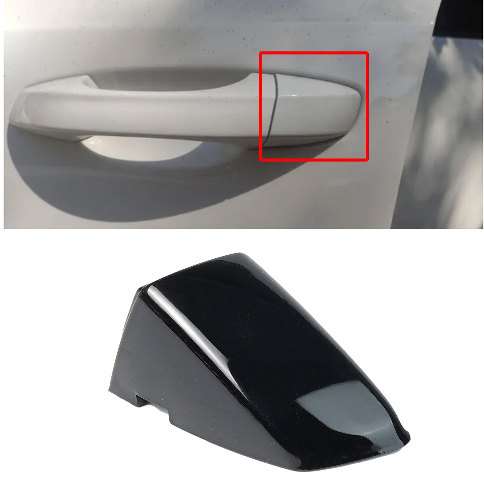 for VW for Seat for Audi for Skoda Cap Outer Door Handle Front Left Driver Door Cover