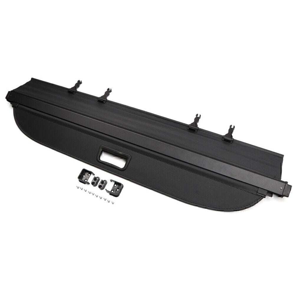 Rear Trunk Security Cargo Cover Shield Shade Black Fit for Honda FIT/Jazz 2015-18