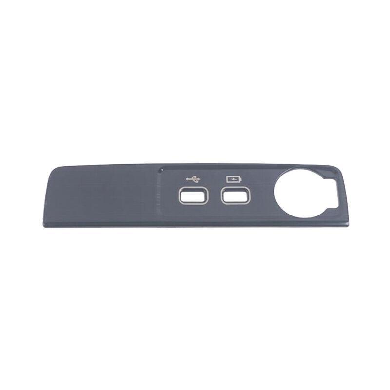 for Honda for Civic 2022-2023 Black Titanium Middle Console Cigarette Lighter Trim