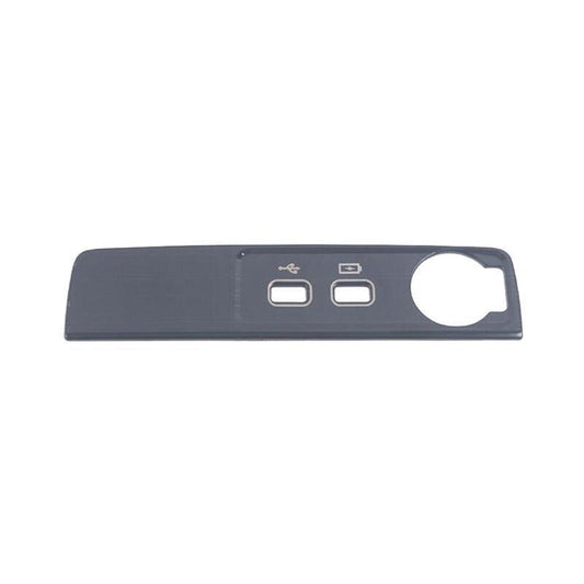 for Honda for Civic 2022-2023 Black Titanium Middle Console Cigarette Lighter Trim