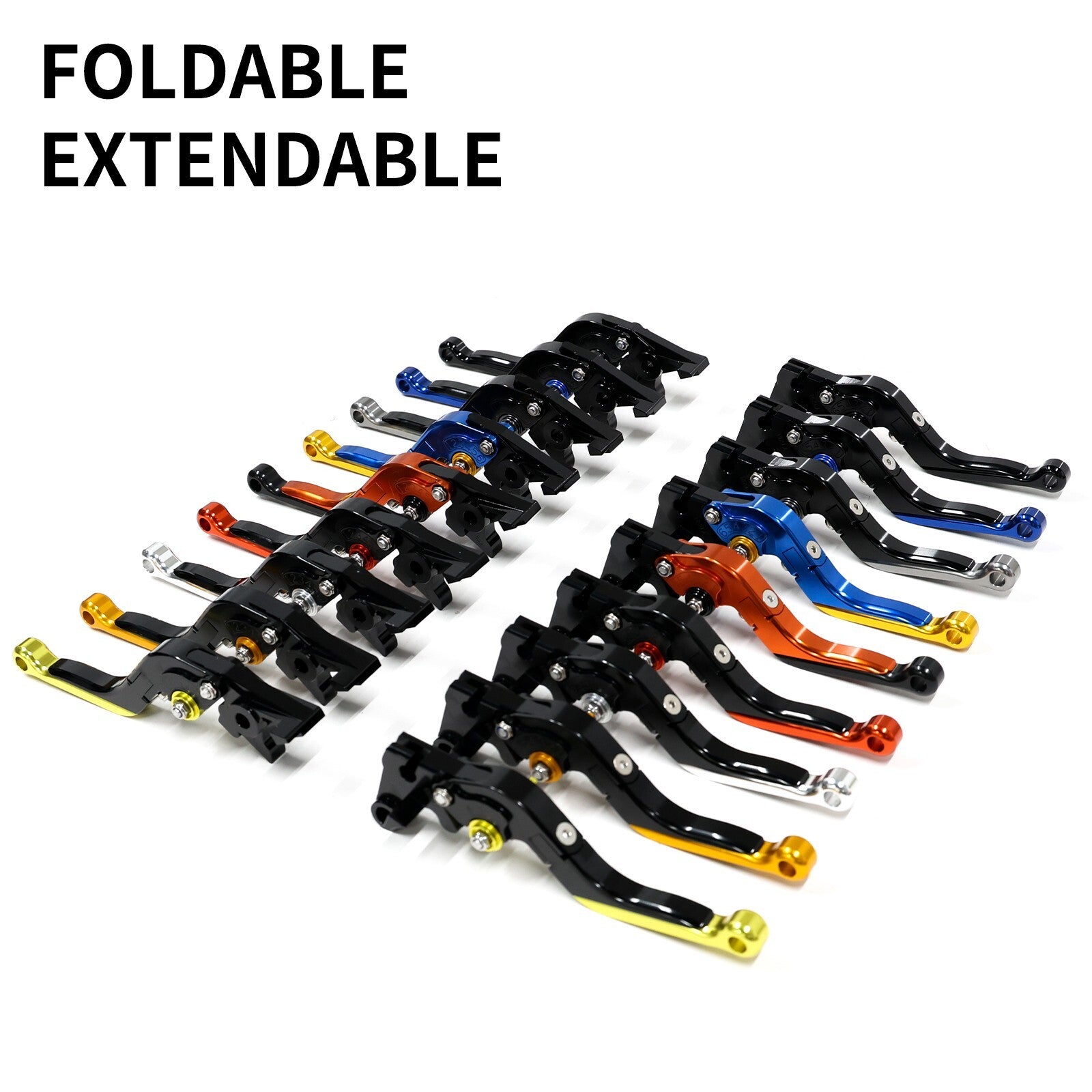 FoldingExtendable Brake Clutch Levers for KAWASAKI Full range