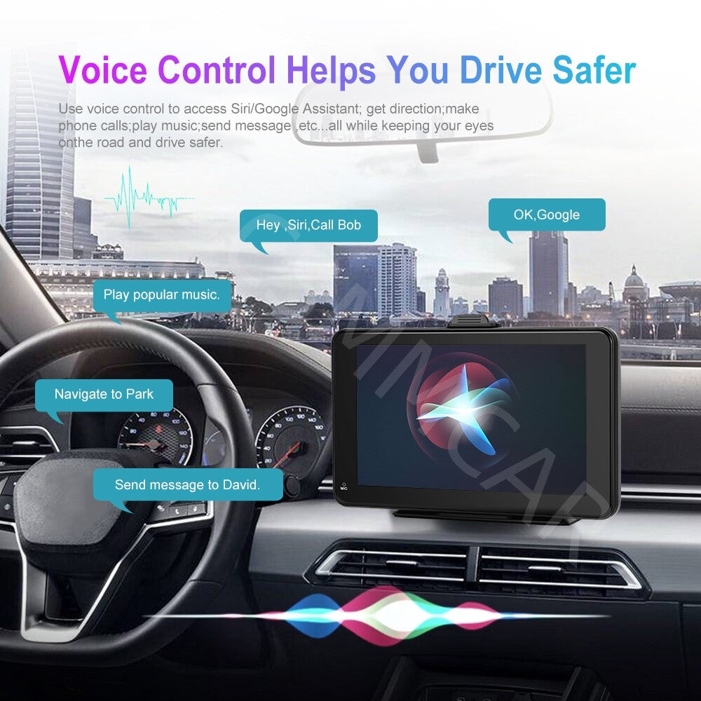7IN Car Stereo Radio Bluetooth Touchscreen USB FM Video MP5 Player Mirror Link