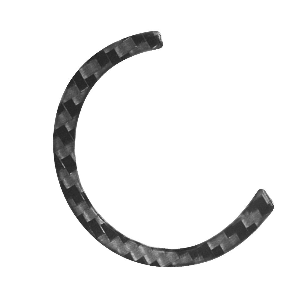 Carbon Fiber Ignition Key Inner Ring Cover Trim for Toyota Hilux 2015-2021