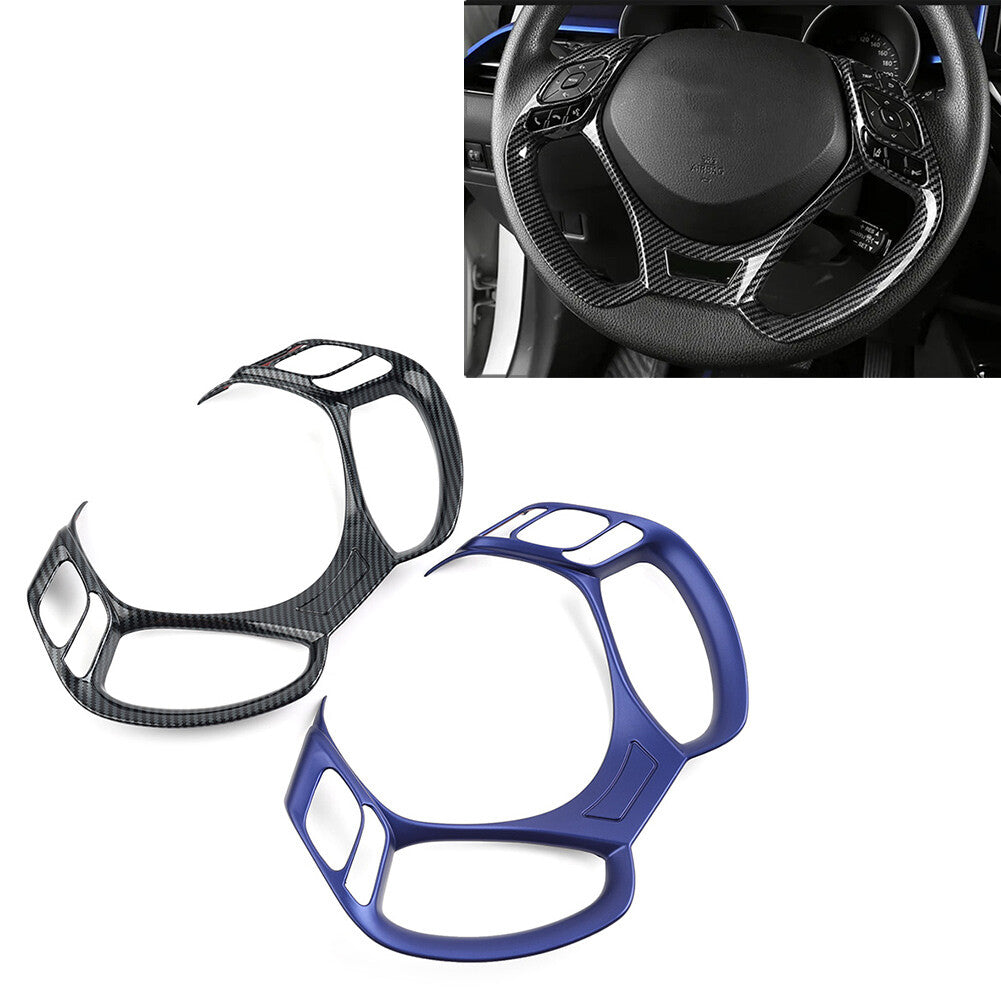 Steering Wheel Button Panel Decorative Cover Trim for Toyota CHR C-HR 2016-2023