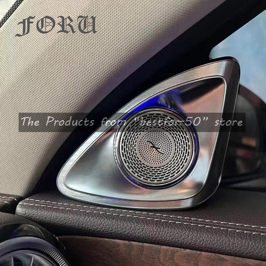 64 colors Speaker for Mercedes GLC300 glc63 X253 Ambient Lighting Door Tweeter