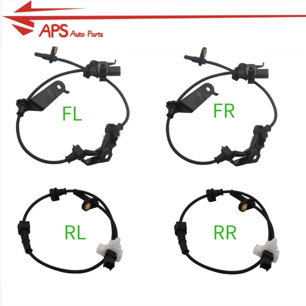 x 1 set of ABS wheel speed sensors, front, rear, left, and right alignment: for Acura TSX 2009-2014