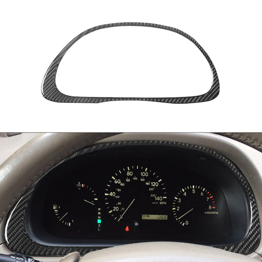 Carbon Fiber Interior Speedometer Cover Trim for Lexus RX300 1998-2003 Type A