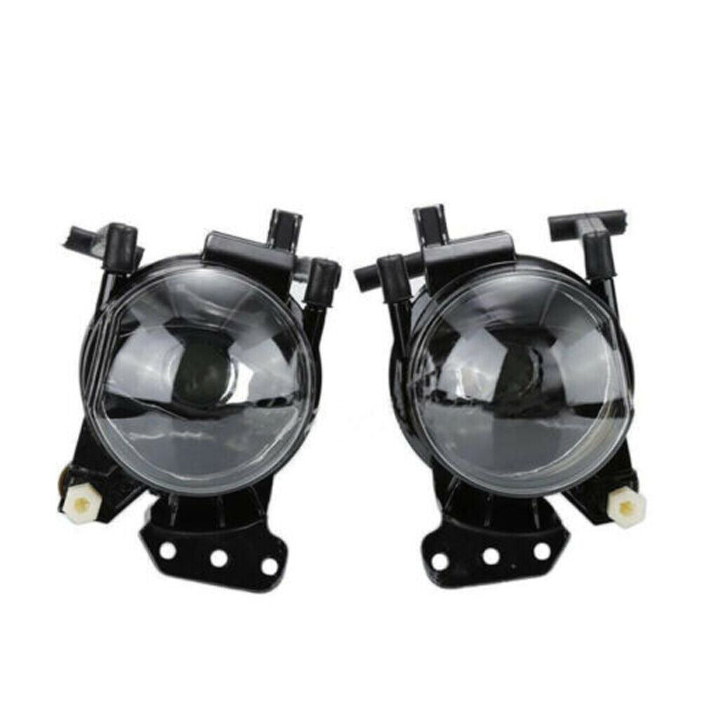 2x Front Fog Lights Lamps Housing Clear Fit for BMW E60 E61 E63 E46 X3 325i 525i