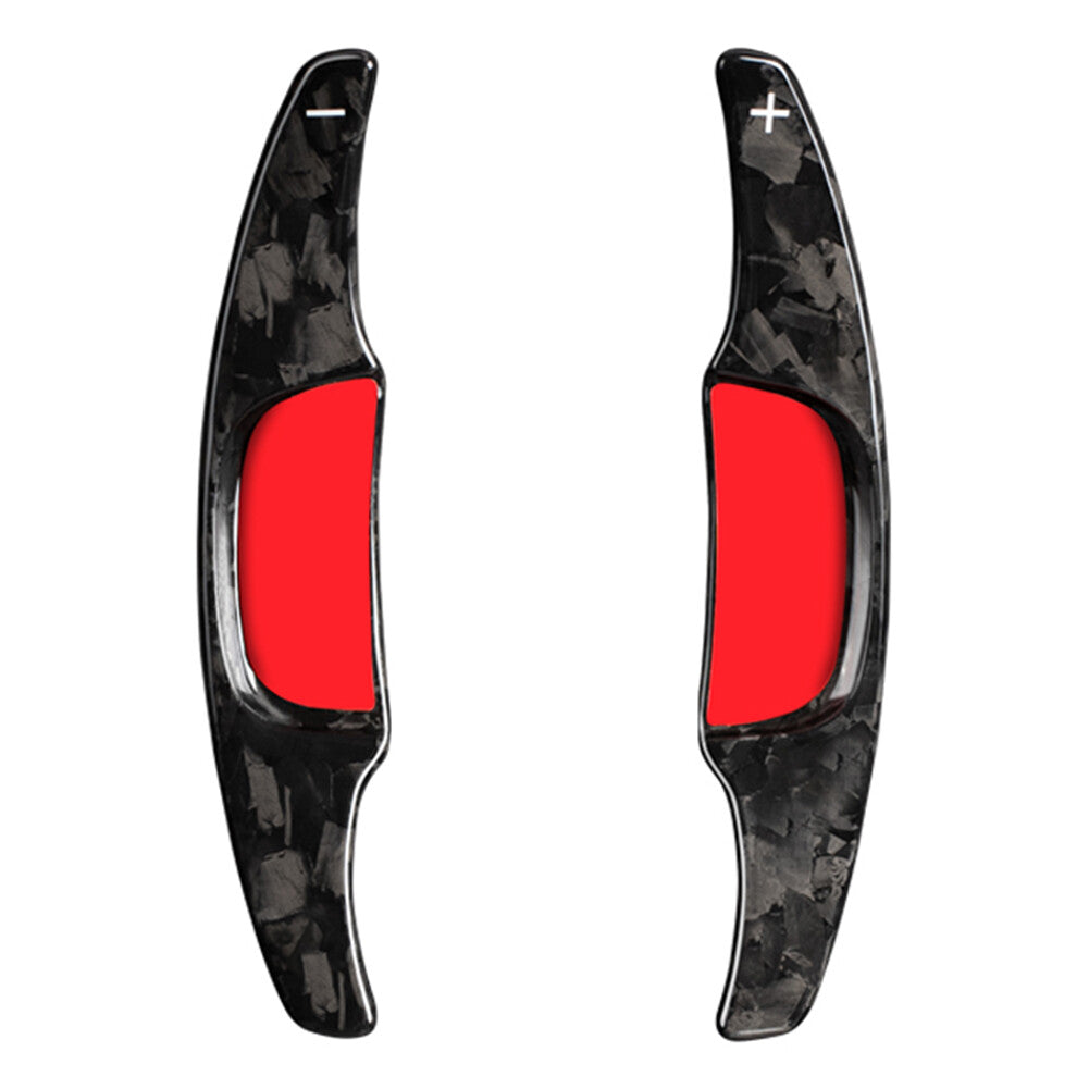 Forged Carbon Fiber Steering Wheel Paddle Shifter Extension for Mazda 3 2020-21