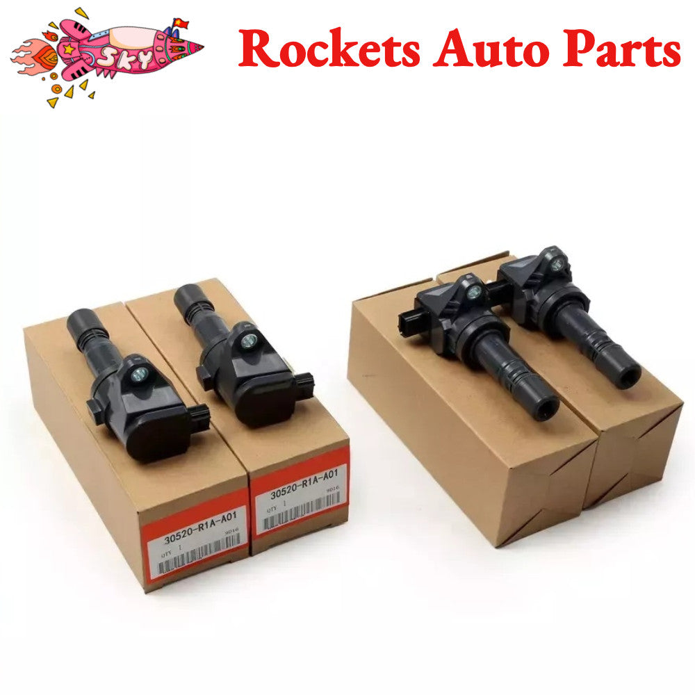 NEW 4PCS 30520-R1A-A01 Ignition Coil Fit For 2012- 2023 for Honda CR-V for CIVIC IX