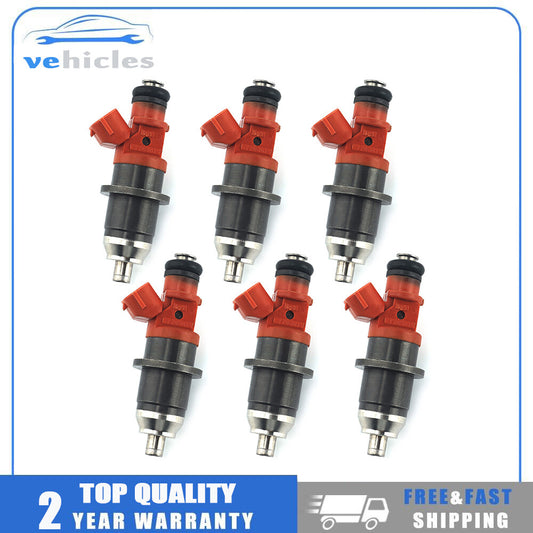 6PCS for Yamaha Outboard HPDI 150-200 HP E7T25071 68F-13761-00-00 Fuel Injectors