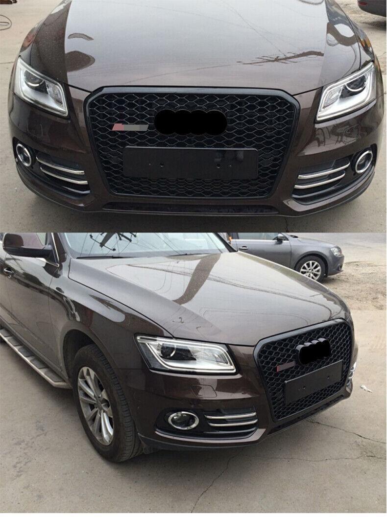 Applicable to 2013, 2015 - 2017 for Audi Q5 RS SQ5 front bumper Upper Honeycomb grille.
