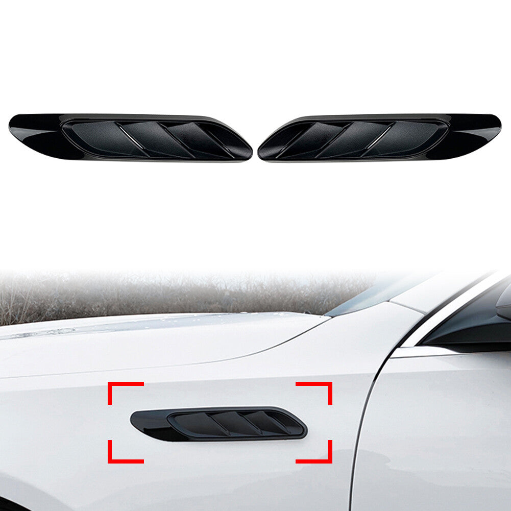 Front Fender Side Air Outlet Vent Trim fit for Mercedes-Benz C Class W206 2022+
