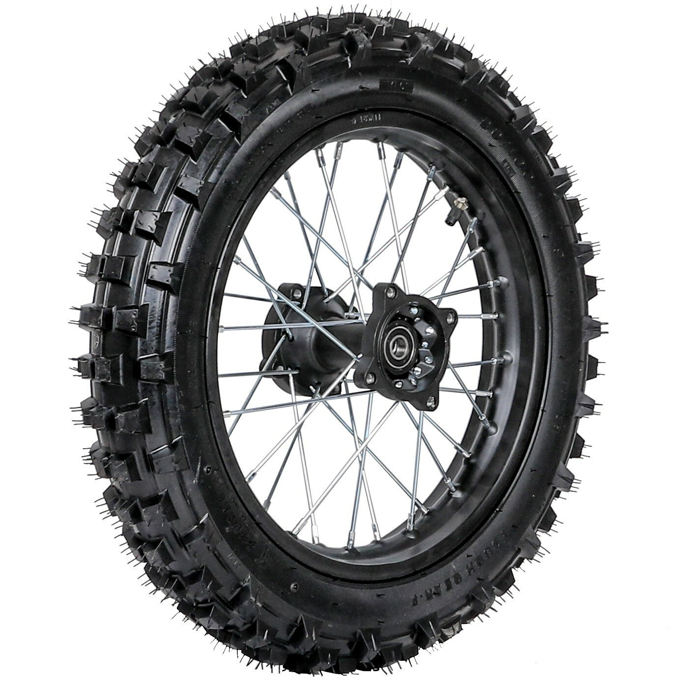 1.85x14 14-inch rear wheel, 90/100-14 tire and rim, suitable for bicycles from Taodao DB17, CRF70, and Apollo X18.
