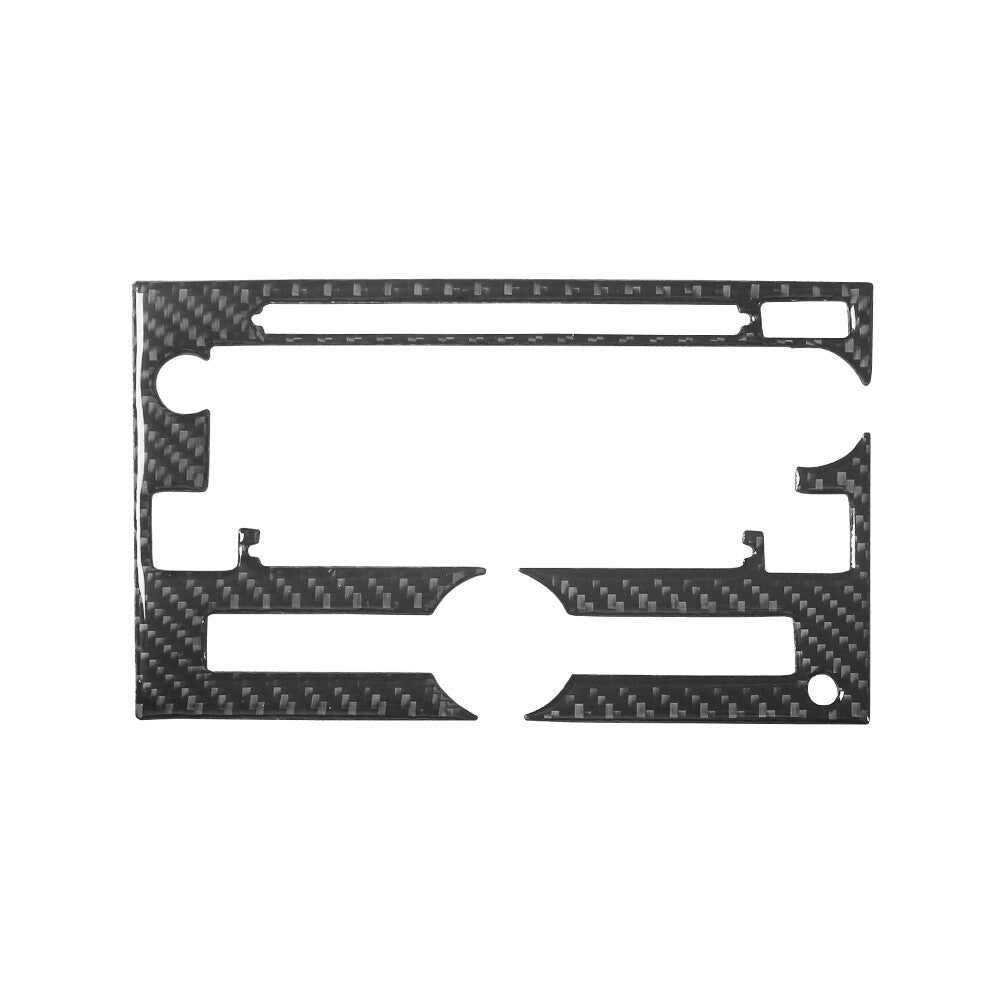 Carbon Fiber With CD Player & DVD Frame Trim For Silverado/tahoe/ for sierra 2007-14