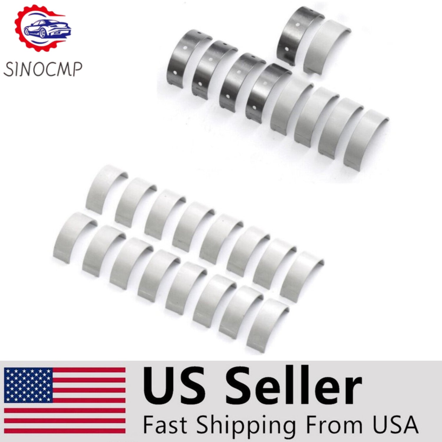 Main  Rod Bearings Set For M278 for Mercedes-Benz S500 G63 W222 W212 W166 M157 M152