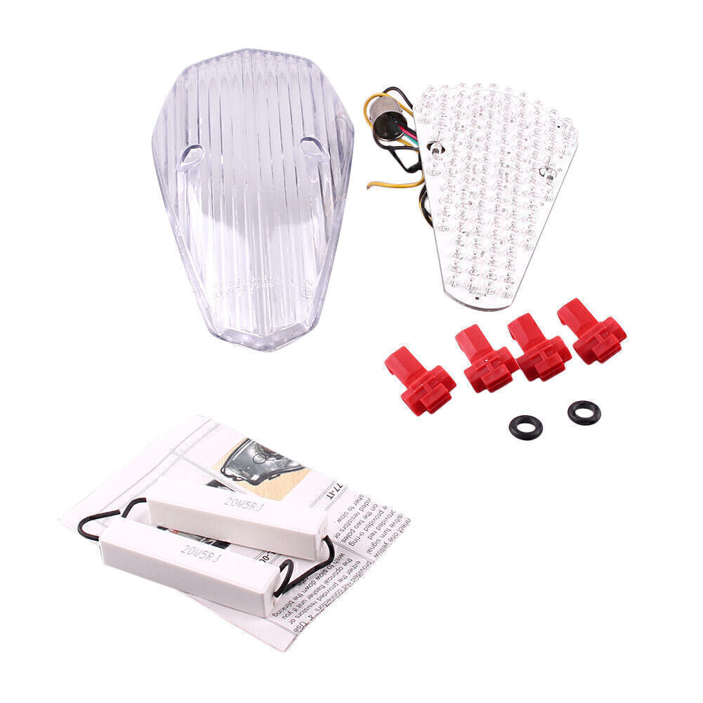 LED R¨¹cklicht R¨¹ckleuchte Bremslicht Lampe f¨¹r for HONDA SHADOW AERO 750 04-07 Klar