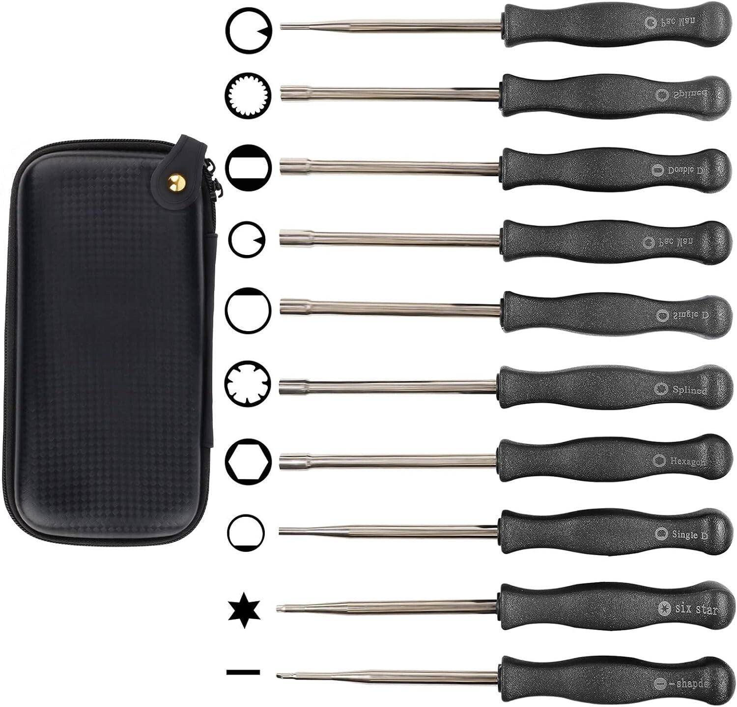 10x Kit Screwdrivers for Common 2 Cycle Carb Tune up Adjusting Tool Small Engine
